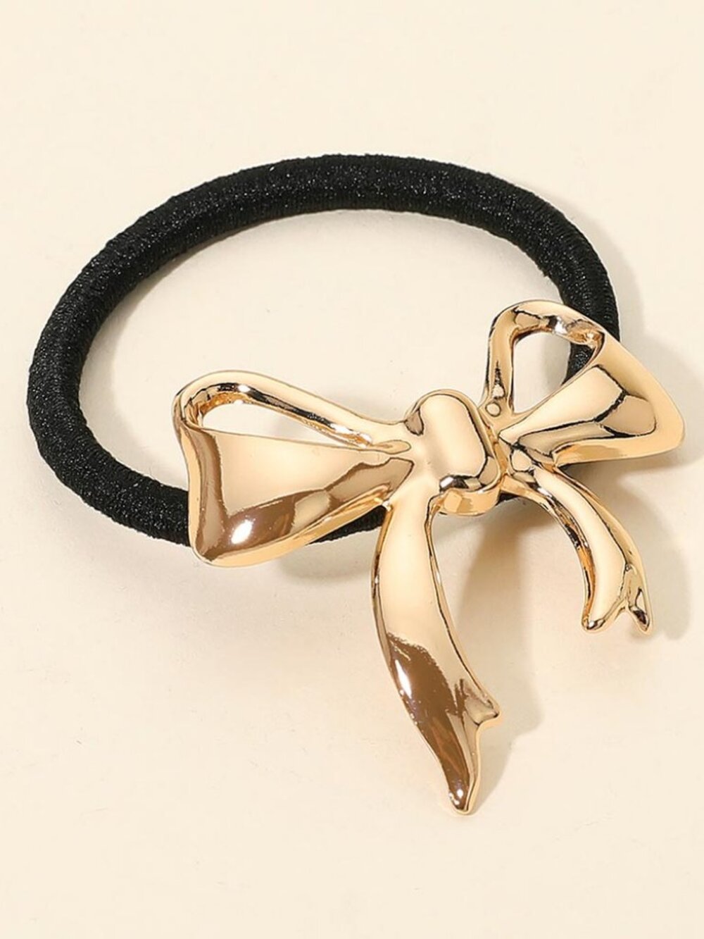 Metal Stretch Hairbands Gold or Silver (Set of 2) - Picture 4 of 7